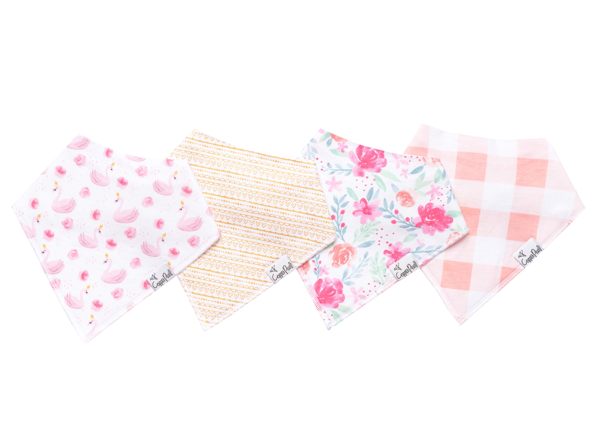 Copper Pearl Bandana Bibs Set-June