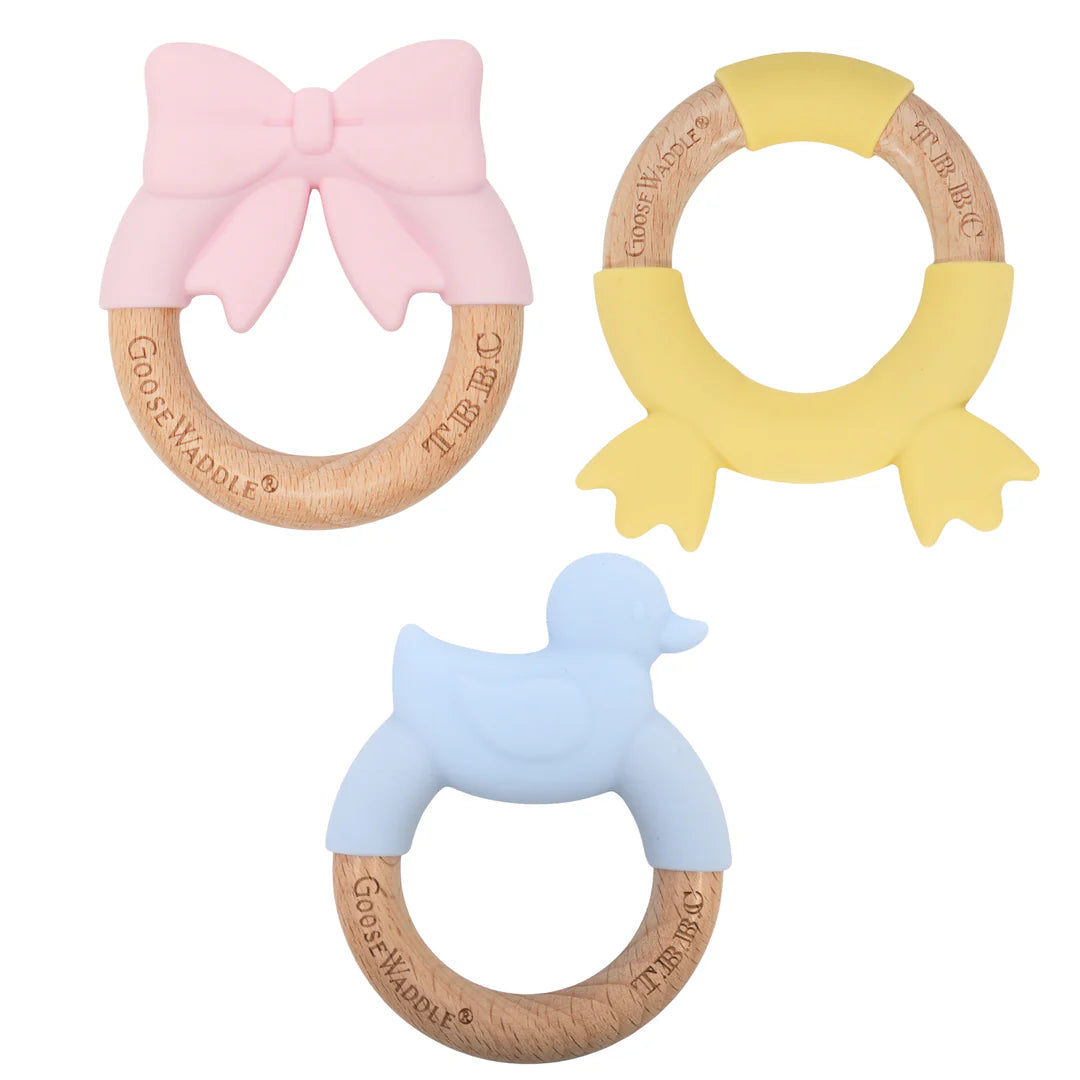 GooseWaddle-TBBC- Wooden Teether