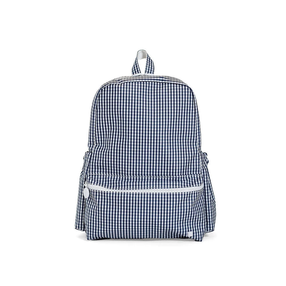 TRVL Design | Backpacker in Navy Gingham