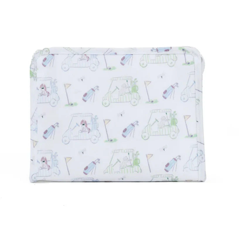 TRVL Design Roadie Medium Zip Pouch in PUTT PUTT