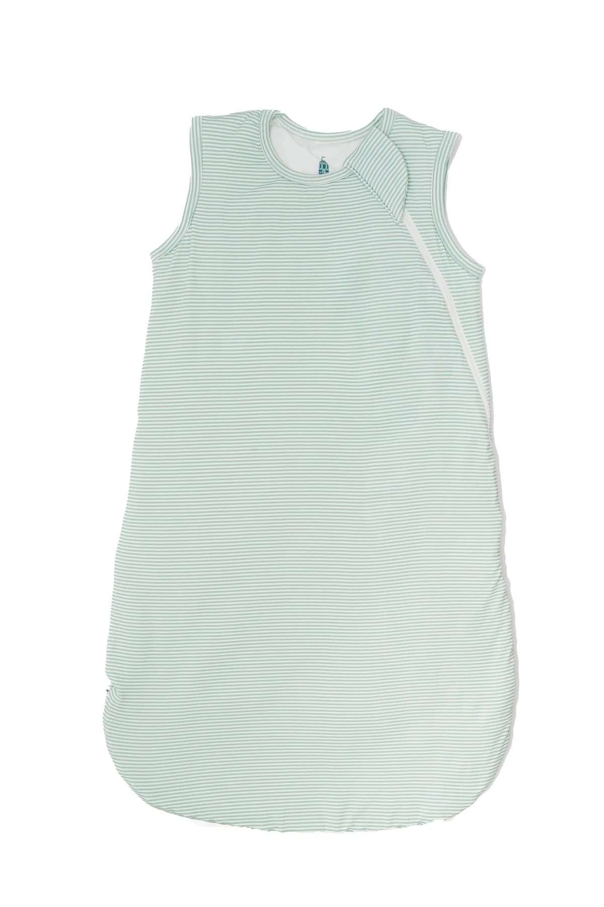 The Uptown Baby Sleep Sack Mini Stripe in Pistachio