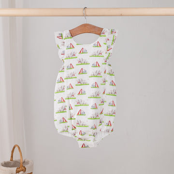 Nola Tawk | Bulldog Mascot Mania Organic Muslin Bubble