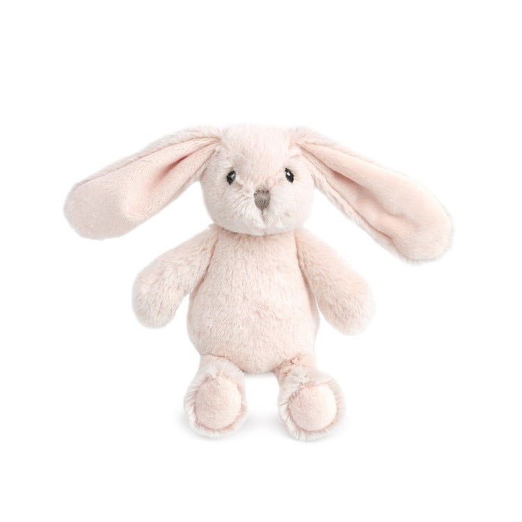 Mon Ami Plush Pink Bunny Rattles