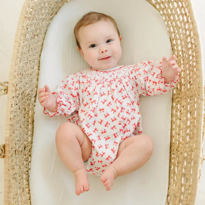 Magnolia Baby Scarlett Bows Bishop Bubble