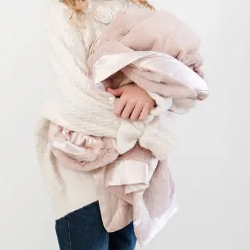 Saranoni | Satin Border Receiving Blanket