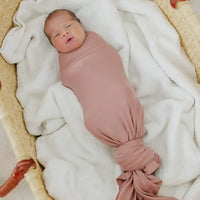 Copper Pearl | Swaddle Blanket in Pecan