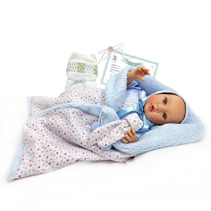 Nines Artesanals d'Onil -Susie Premium Reborn Blue Doll