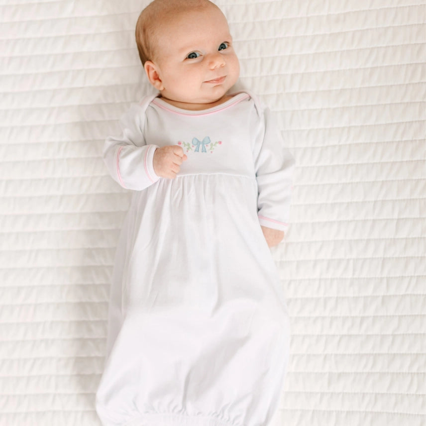 Magnolia Baby | Evelyn's Classics Gathered Gown