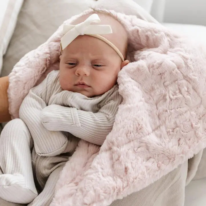 Saranoni | Dream Mini Blanket in Blush