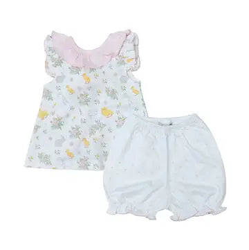Marco & Lizzy Easter Floral Diaper Set