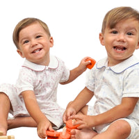 Marcela Dogs Pima Cotton Romper