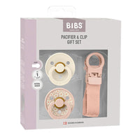 BIBS Pacifier & Clip Gift Set Size 1