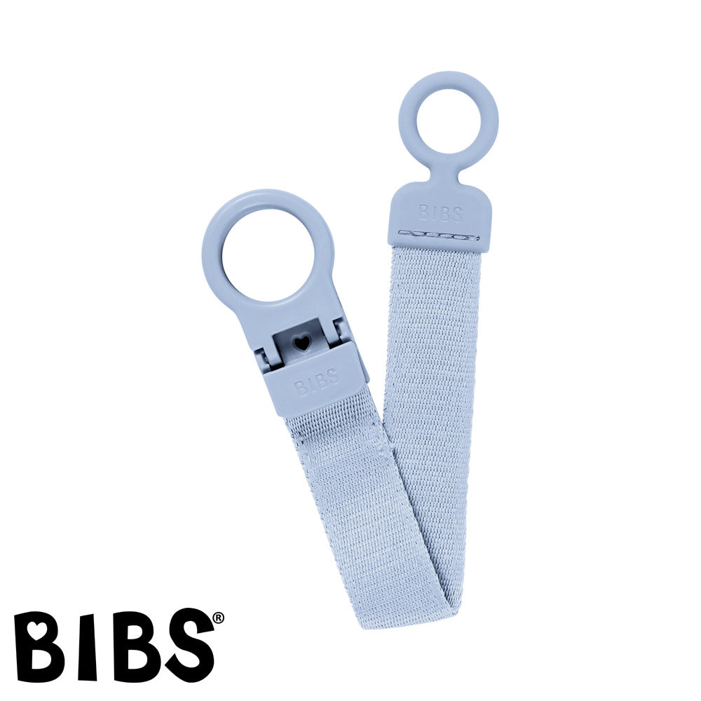 BIBS | Loop Pacifier Clip- Dusty Blue