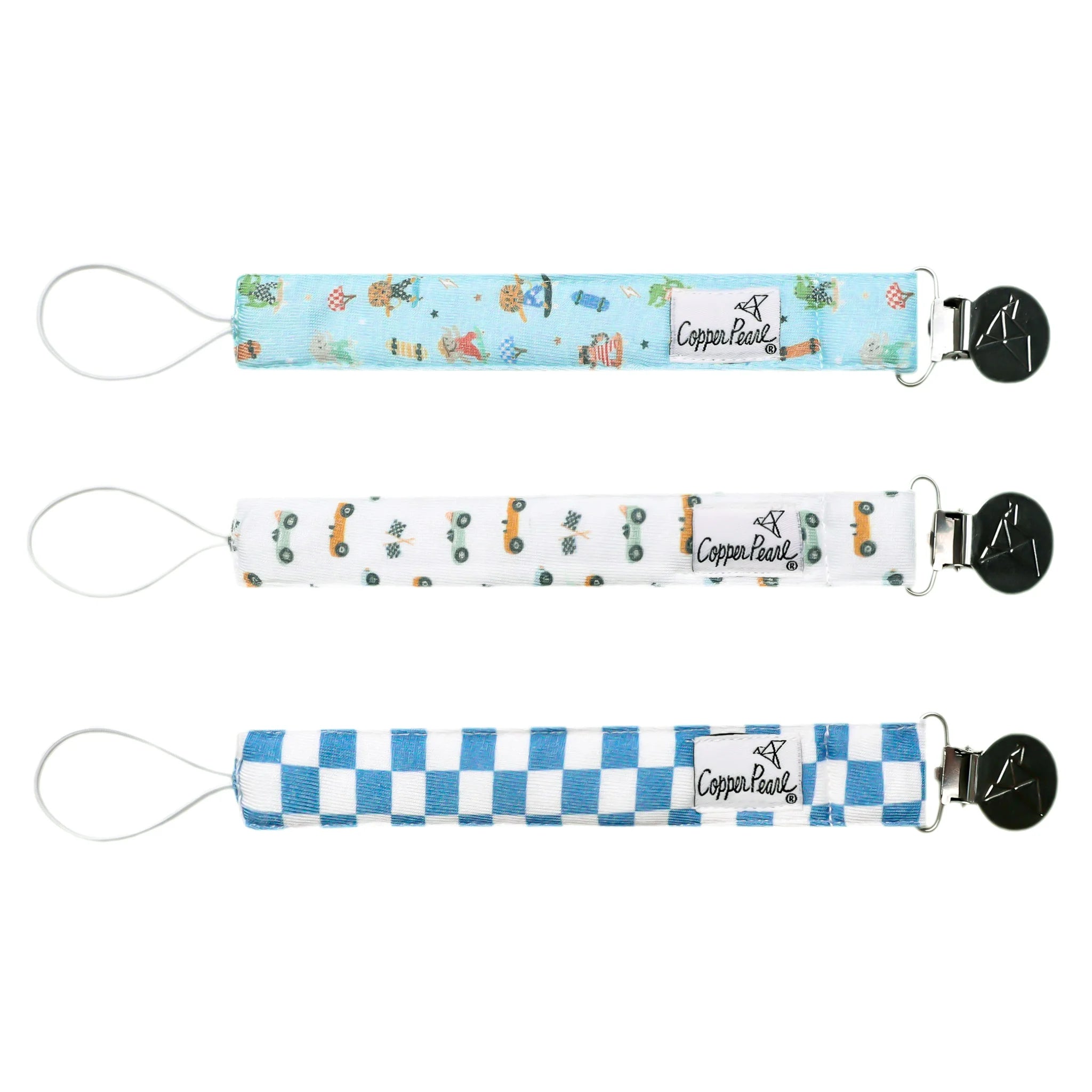 Copper Pearl | Binky Clips -Speedster