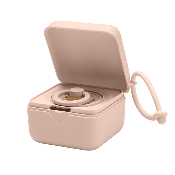 BIBS Pacifier Box - June Blossom Blush