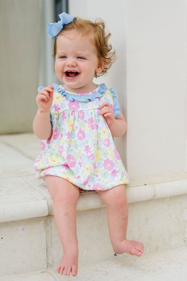 James & Lottie | Rosie Bubble in Blossoms & Blooms