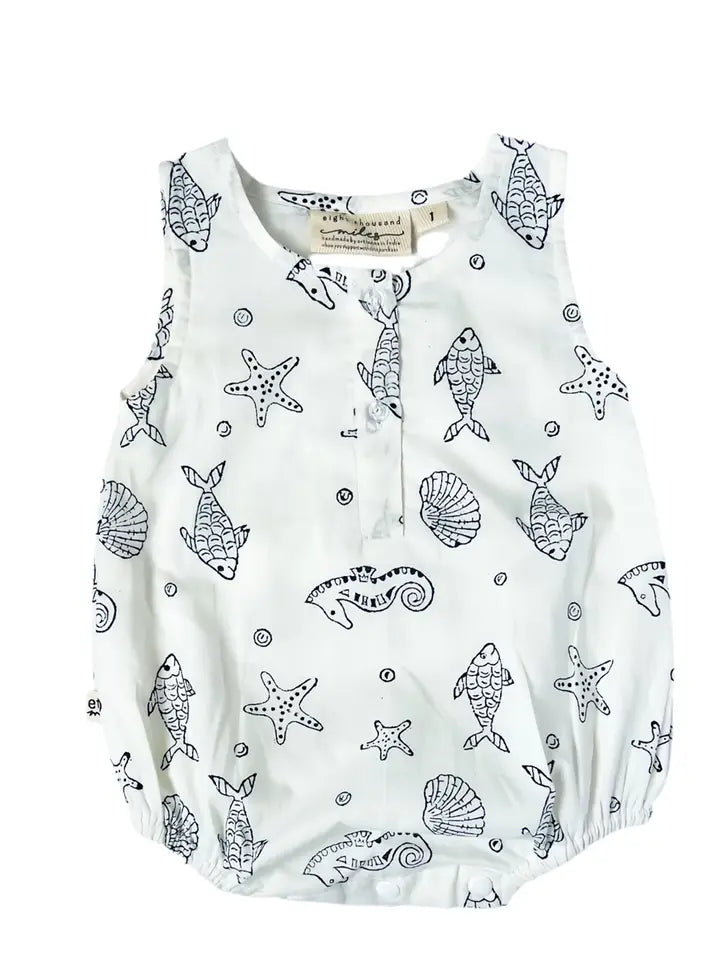 Eight Thousand Miles | Under The Sea Romper