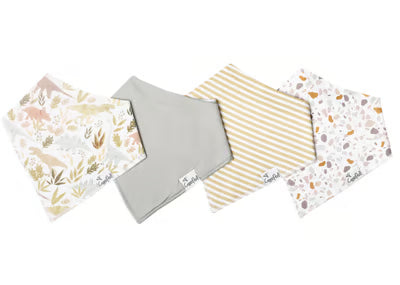 Copper Pearl | Bandana Bib Set- Rex