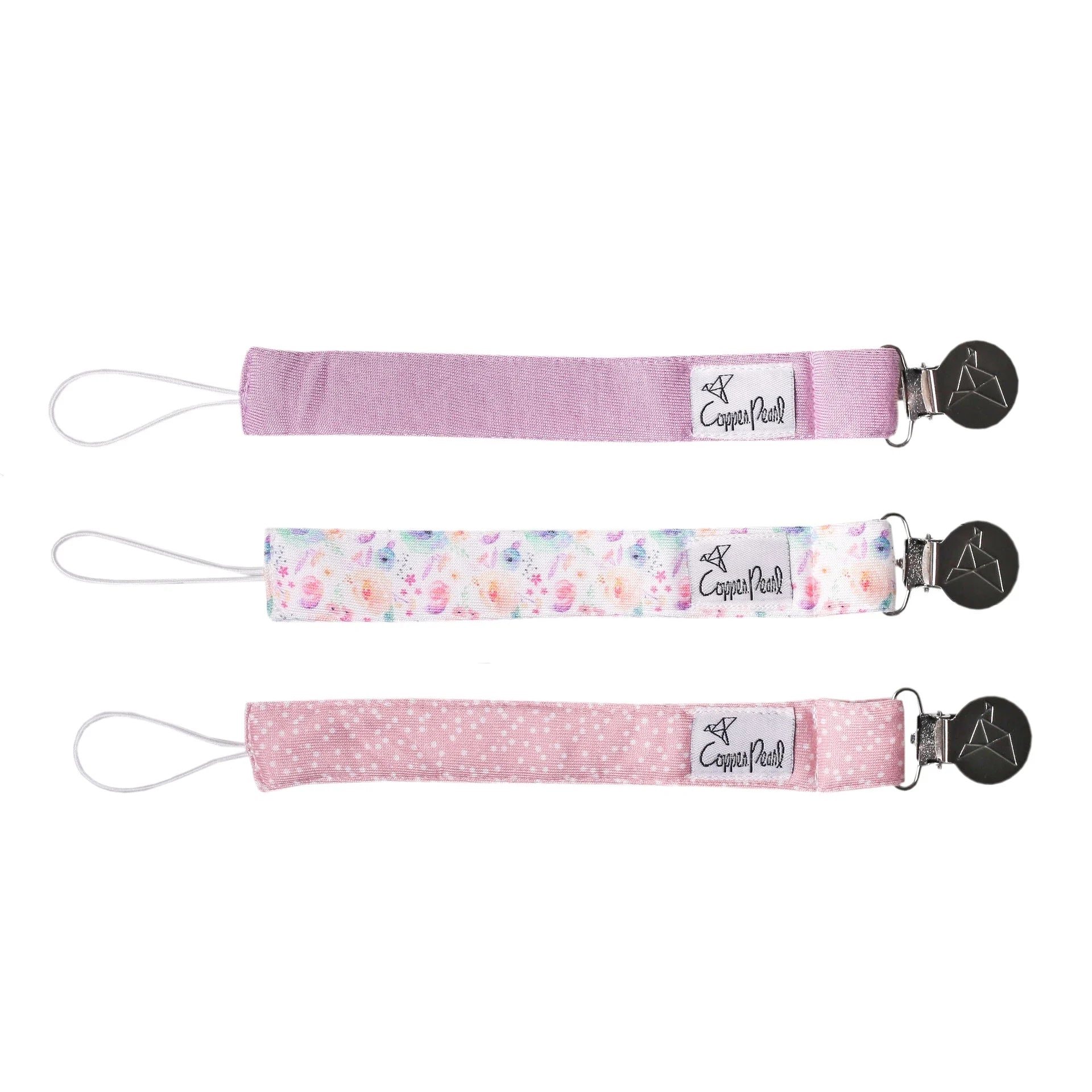 Copper Pearl | Binky Clips- Bloom