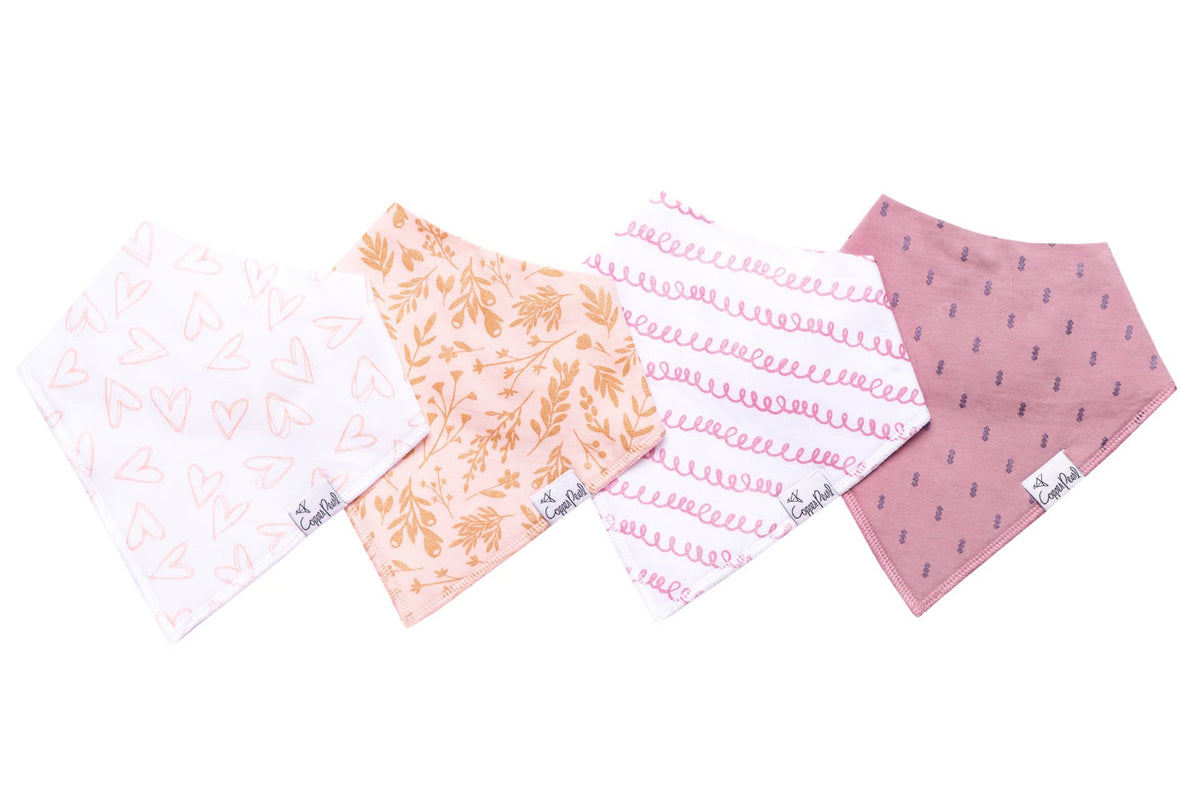 Copper Pearl Lola Bandana Bib Set