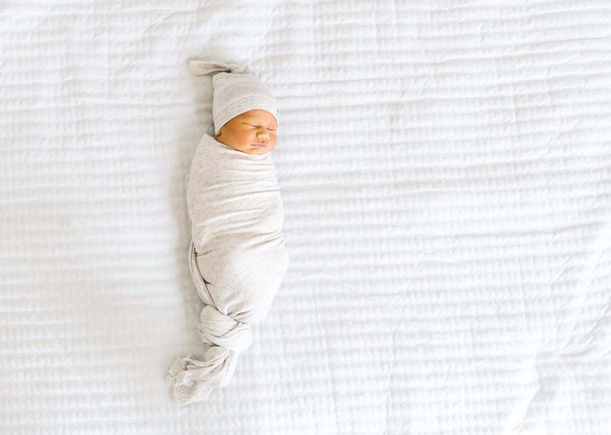 Copper Pearl | Swaddle Blanket- Oat