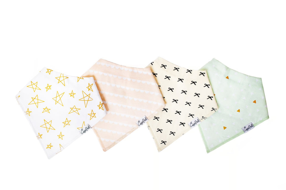 Copper Pearl Paris Bandana Bib set