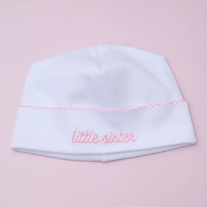 Magnolia Baby | Little Brother/Little Sister  Embroidered Hat