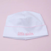 Magnolia Baby | Little Brother/Little Sister  Embroidered Hat