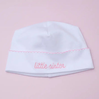 Magnolia Baby | Little Brother/Little Sister  Embroidered Hat
