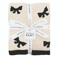 Stephan Baby Plush Blanet Bow