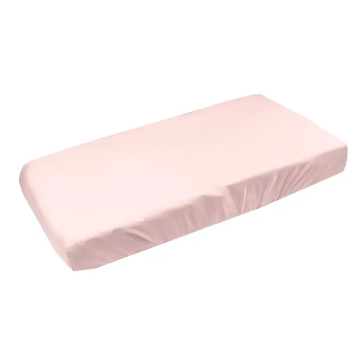 Copper Pearl | Diaper Pad Changing Cover in Blush