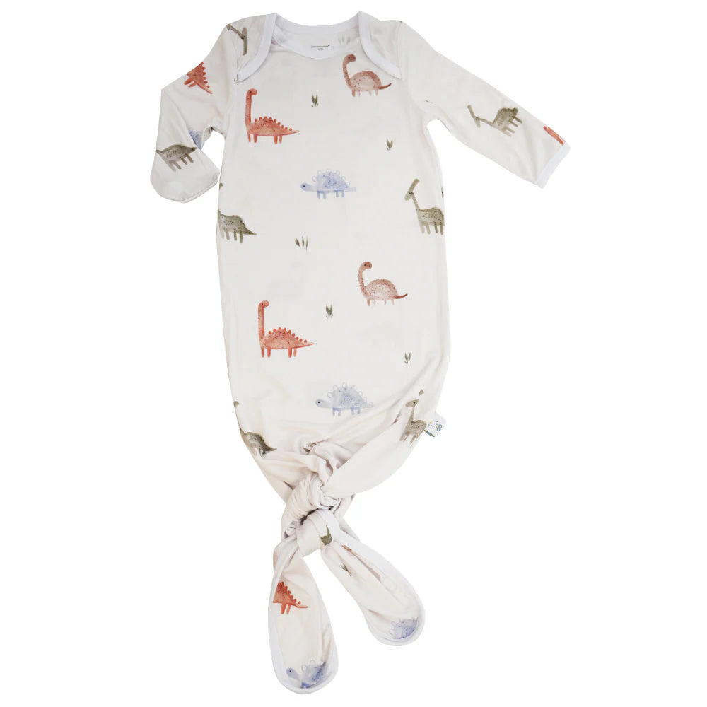 GooseWaddle Dinosaurs Knotted Gown