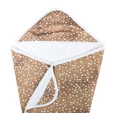 Copper Pearl Hooded Towel in Fawn