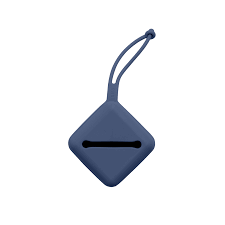 Bibs Pacifier Case - Steel Blue