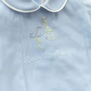 Ruth and Ralph | Baby Brother Embroidered Bubble
