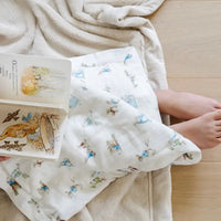 Saranoni Peter Rabbit™ Bamboo Rayon Muslin/Lush Mini Blankets- Boy