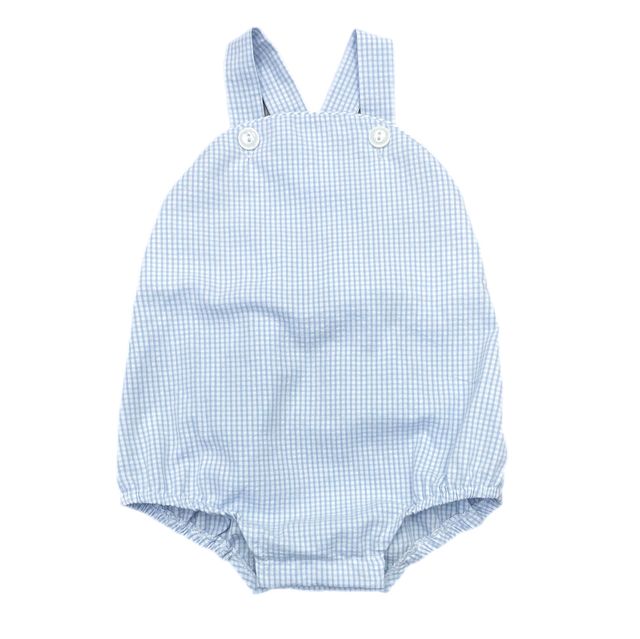 James & Lottie | Louie Bubble in Mini Blue Seersucker