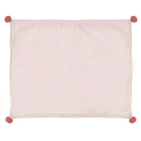 Stephan Baby Plush Blanket with Pom Poms