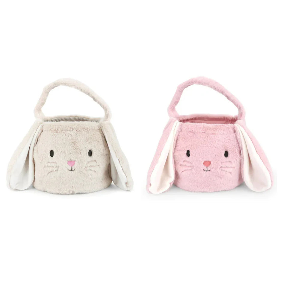 Mon Ami Fluffy Bunny Basket