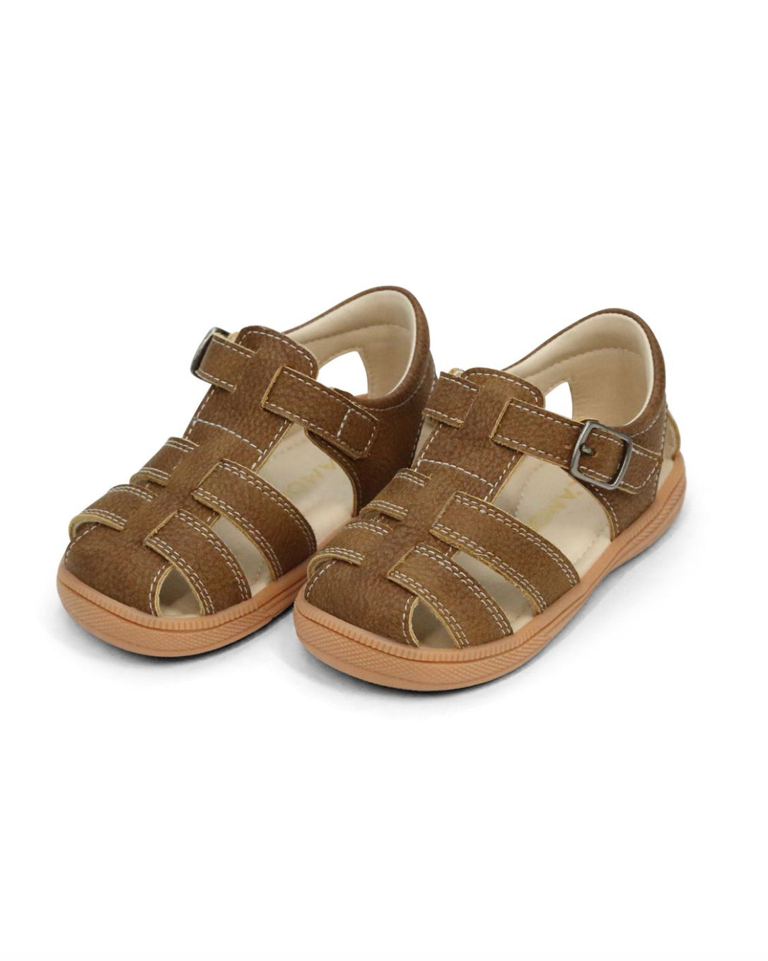 L'Amour Arlen Sandal in Chestnut- Boys