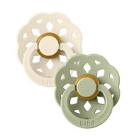BIBS | Boheme Pacifiers 2 Pack - Ivory/Sage