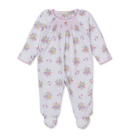 Kissy Kissy Blossoming Bows Footie 0-3 Months