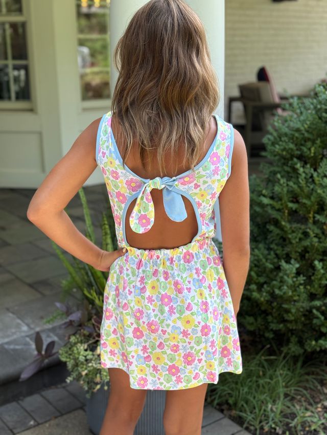 James & Lottie | Kristin Knot Dress in Blossoms & Blooms