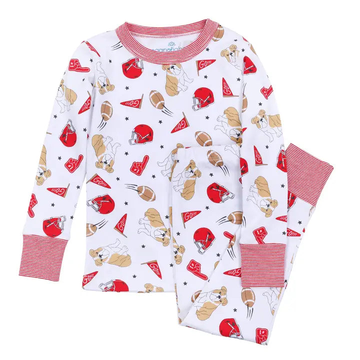 Go Dawgs! Long Pajamas by Magnolia Baby