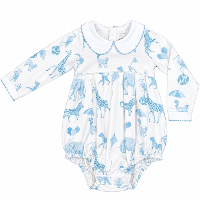 Heyward House | Blue Safari L/S Bubble
