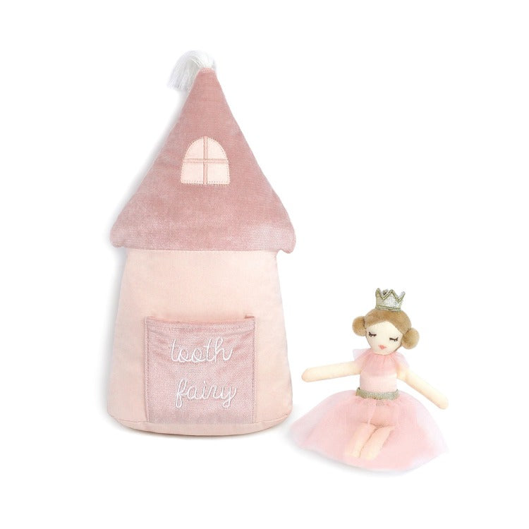 Mon Ami Tooth Fairy Pillow Set/ Princess Castle
