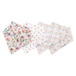 Copper Pearl | 4 Pack Baby Bandana Bibs - Natalie