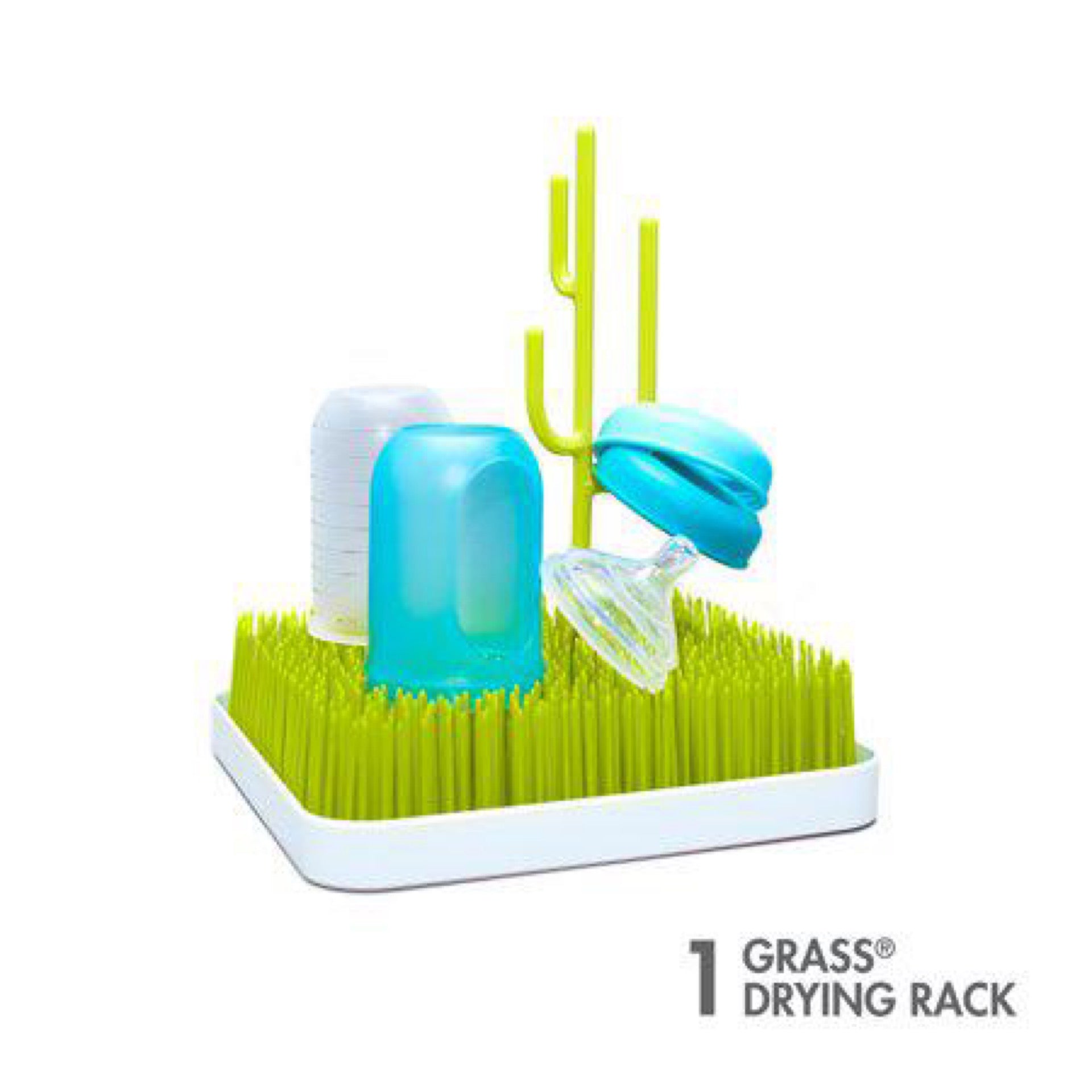 Boon | Grass Countertop Drying Rack in Green