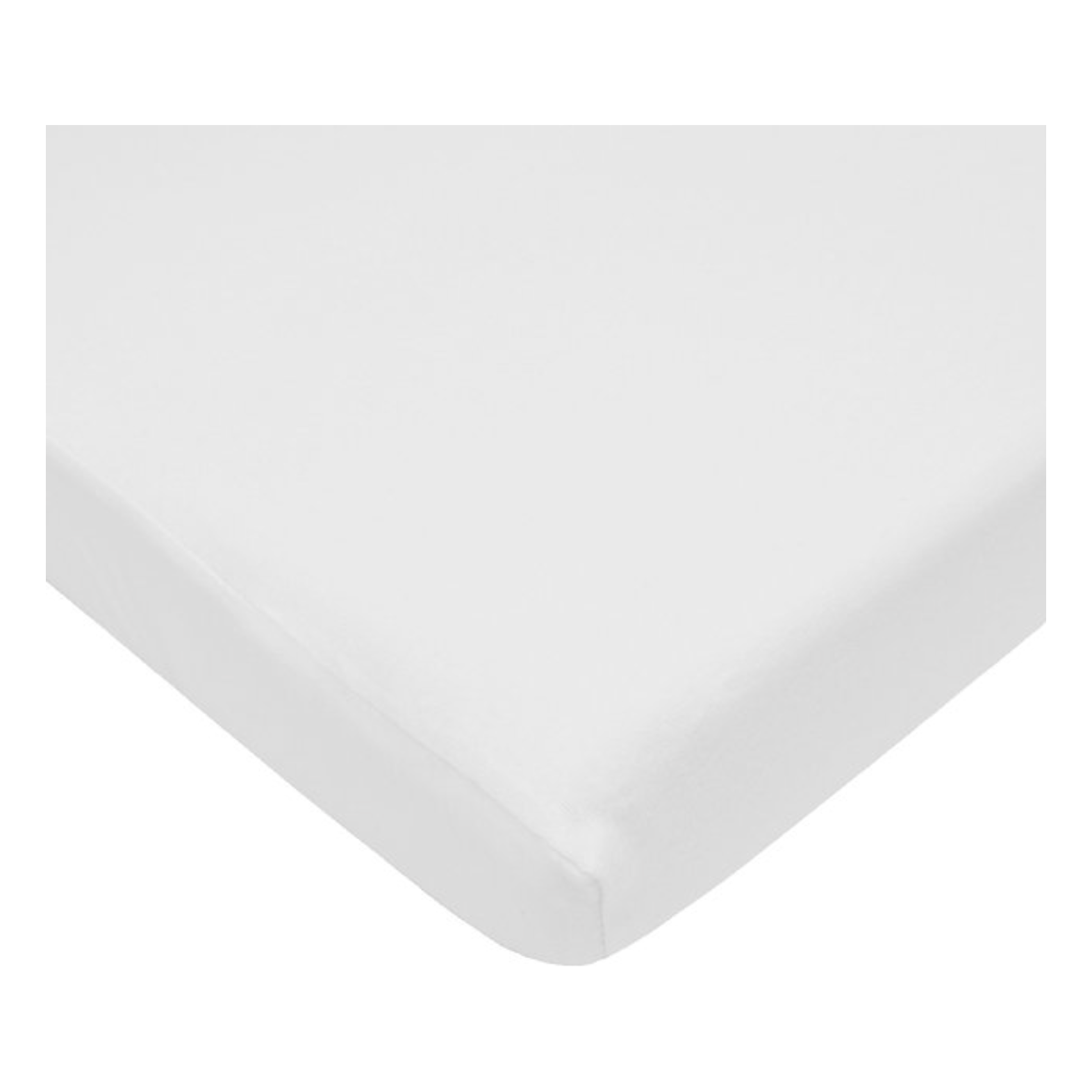 American Baby Company Fitted Mini Crib Sheet (White)