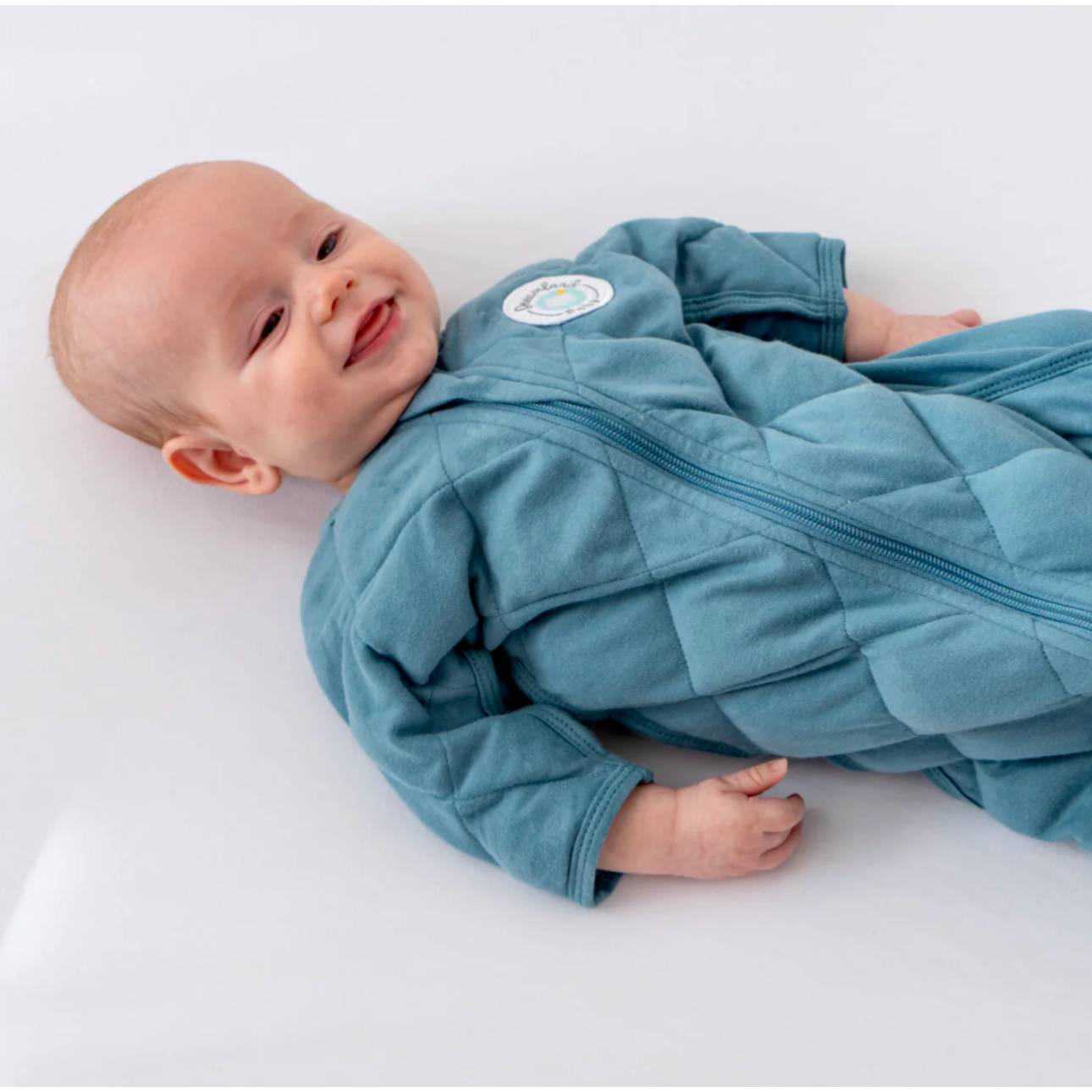 Dreamland Baby Weighted Transition Blue Swaddle Large 6-9